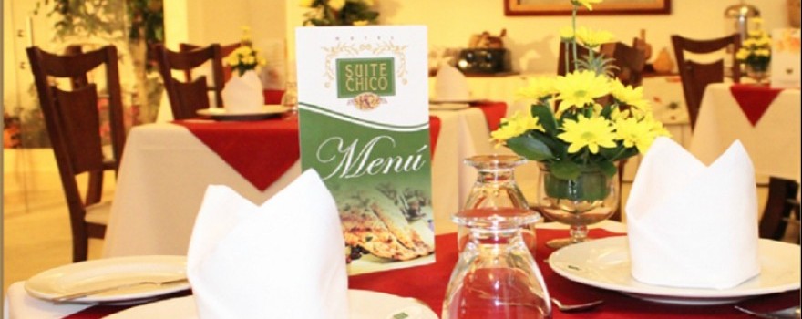 Comedor. Fuente: hotelsuitechico.com